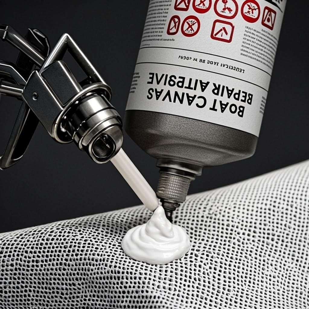 best glue for boat canvas repair