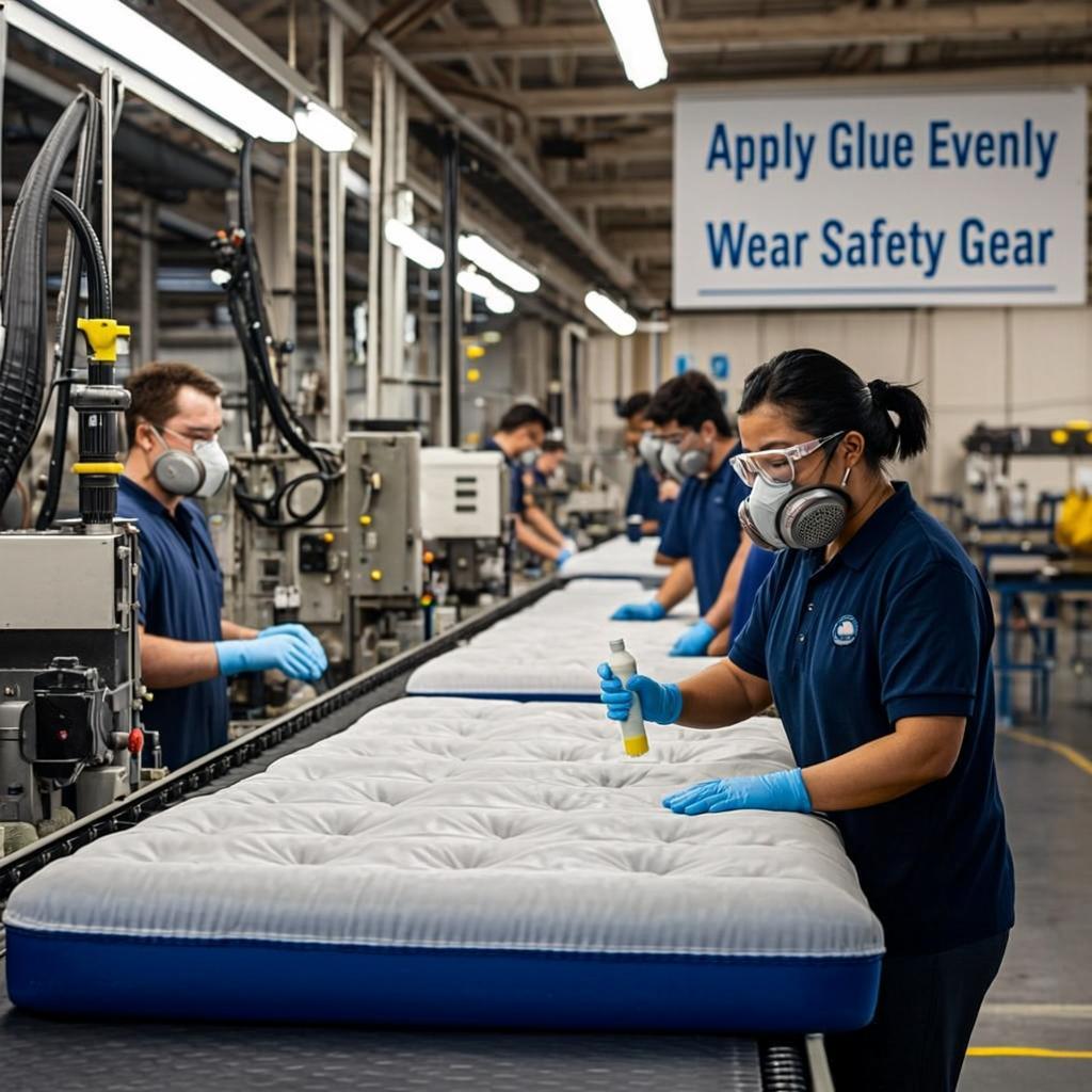 glue for air mattress repair