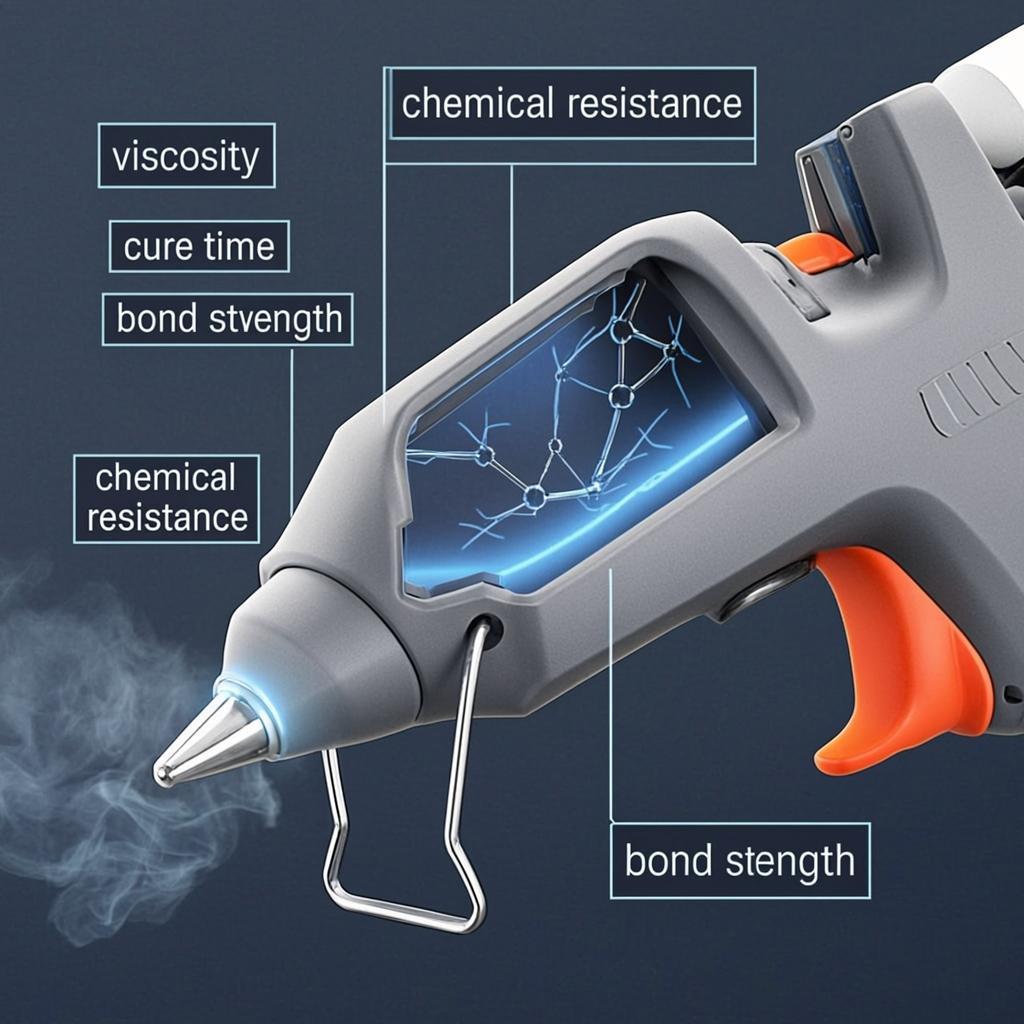 hot glue gun for dent repair